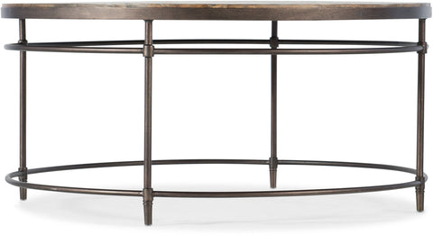 Hooker Furniture Living Room St. Armand Round Cocktail Table