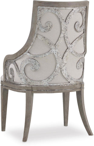 Hooker Furniture Casual Dining Sanctuary Upholstered Arm Chair - 2 per carton/price ea