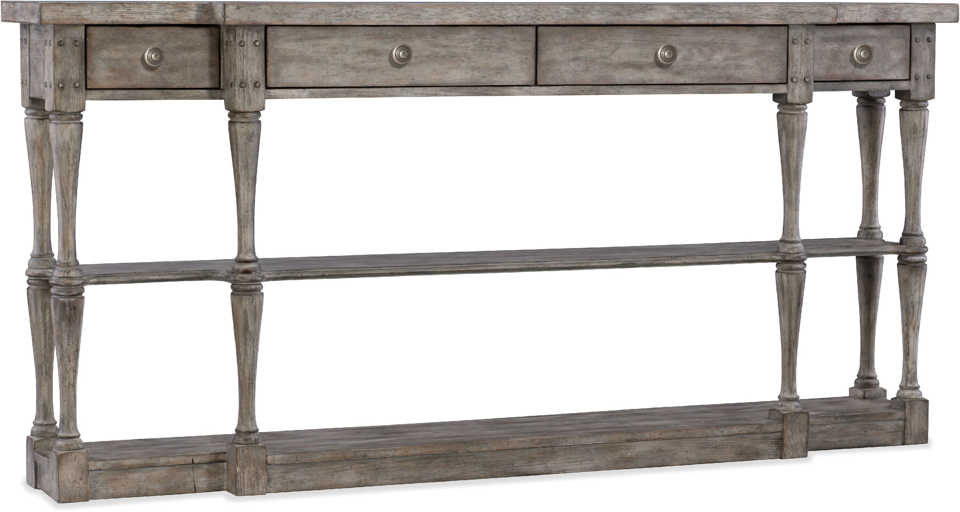 Hooker Furniture Living Room Sanctuary Four-Drawer Console