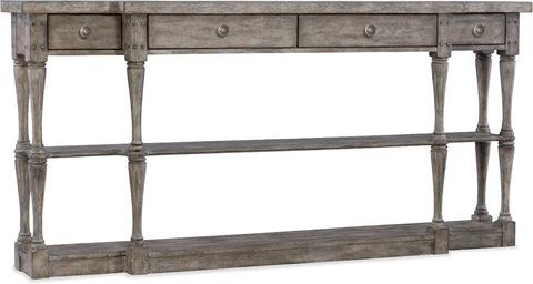 Hooker Furniture Living Room Sanctuary Four-Drawer Console