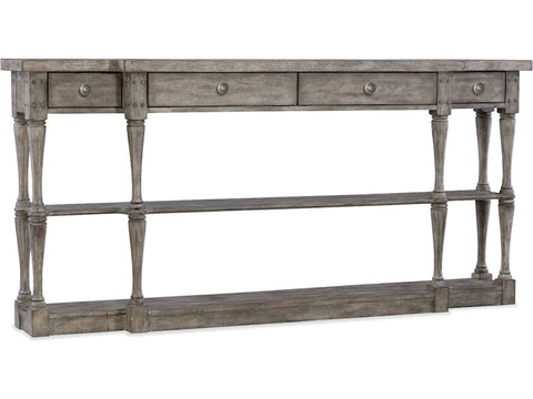 Hooker Furniture Living Room Sanctuary Four-Drawer Console