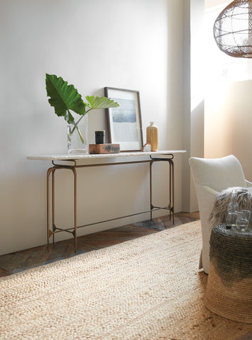 Hooker Furniture Living Room Skinny Metal Console