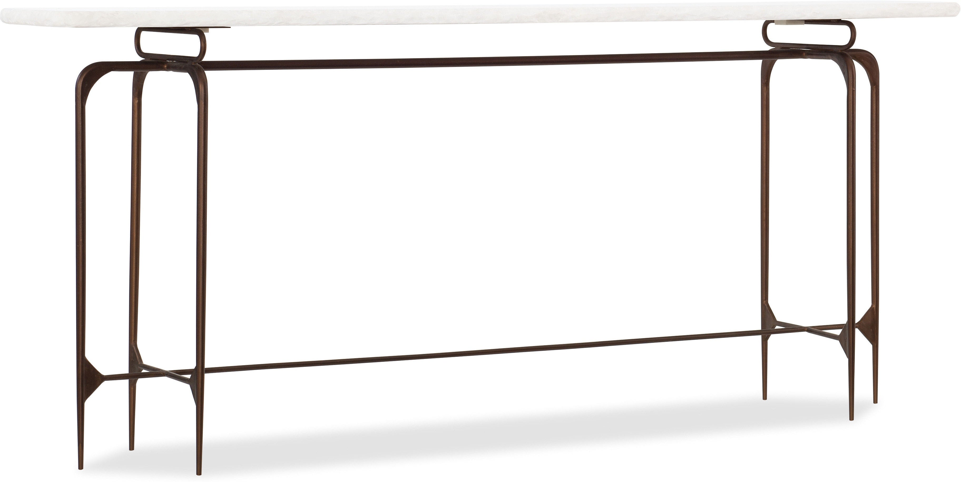 Hooker Furniture Living Room Skinny Metal Console