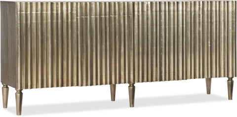 Hooker Furniture Living Room German Silver Console