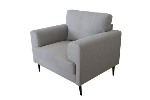 ACME Kyrene Light Gray Linen Kyrene Chair Model 56927
