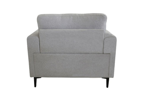 ACME Kyrene Light Gray Linen Kyrene Chair Model 56927