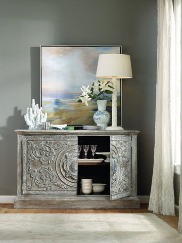 Hooker Furniture Living Room Melange Two-Door Accent Console