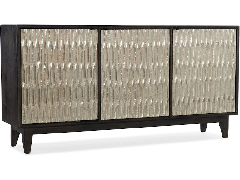 Hooker Furniture Living Room Shimmer Three-Door Credenza