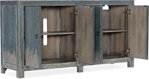 Hooker Furniture Home Entertainment Boheme Four Door Media Console