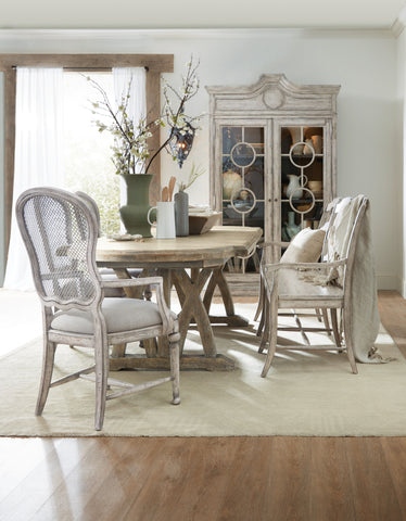 Hooker Furniture Casual Dining Boheme Gaston Metal Back Side Chair - 2 per carton/price ea