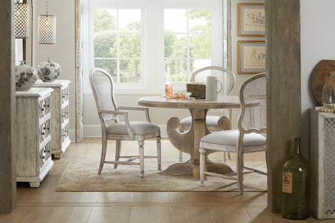 Hooker Furniture Casual Dining Boheme Gaston Metal Back Side Chair - 2 per carton/price ea