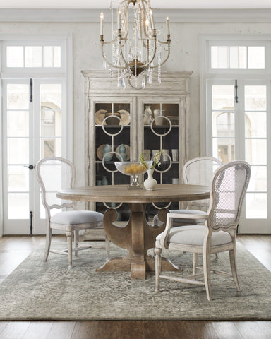 Hooker Furniture Casual Dining Boheme Gaston Metal Back Side Chair - 2 per carton/price ea