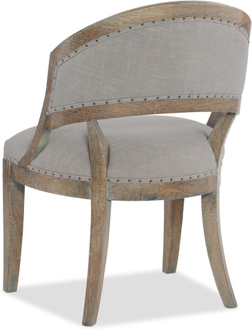 Hooker Furniture Casual Dining Boheme Garnier Barrel Back Chair - 2 per carton/price ea