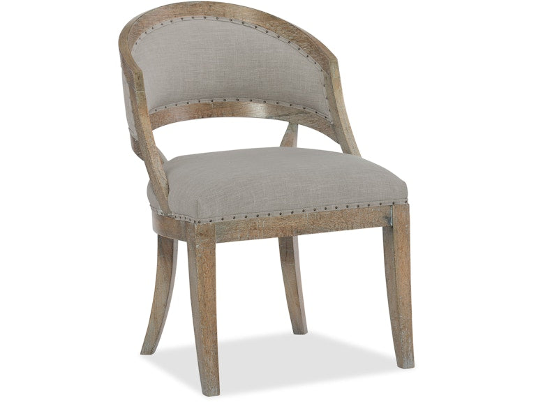 Hooker Furniture Casual Dining Boheme Garnier Barrel Back Chair - 2 per carton/price ea