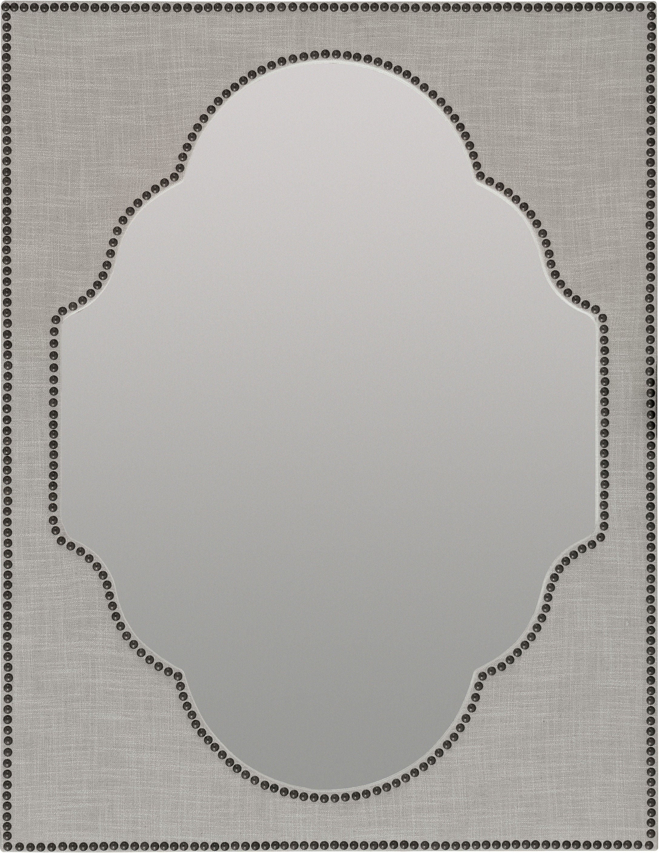 Hooker Furniture Bedroom Boheme Nourmand Linen Wrapped Mirror