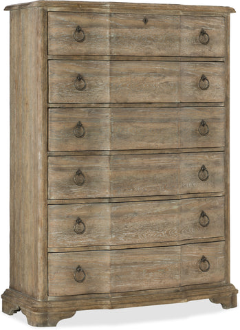 Hooker Furniture Bedroom Boheme Chimay Six-Drawer Chest