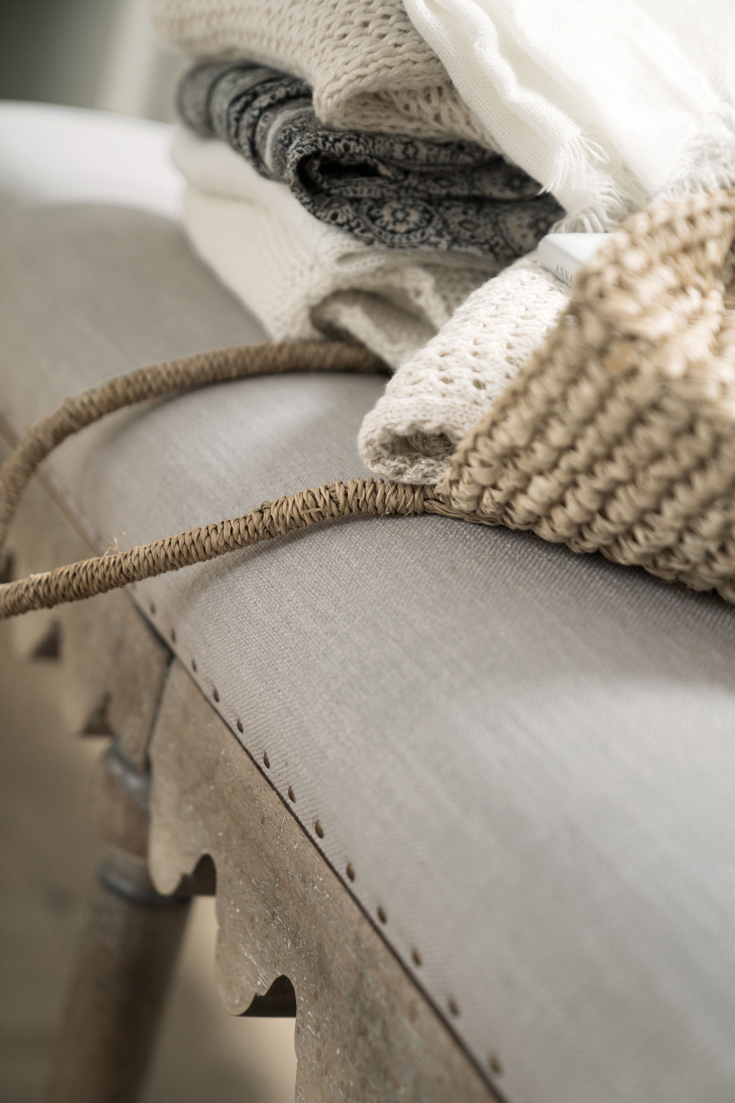 Hooker Furniture Bedroom Boheme Madera Bed Bench