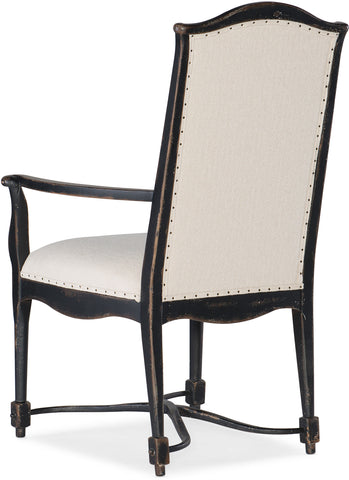 Hooker Furniture Casual Dining Ciao Bella Upholstered Back Arm Chair - 2 per carton/price ea