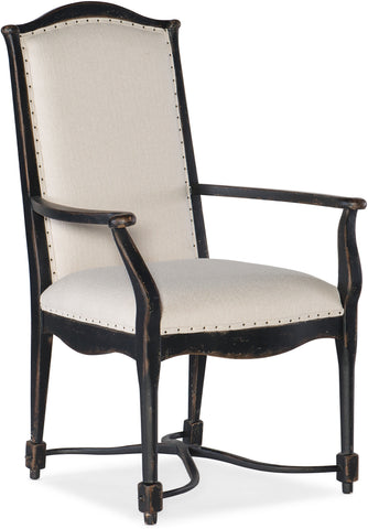 Hooker Furniture Casual Dining Ciao Bella Upholstered Back Arm Chair - 2 per carton/price ea