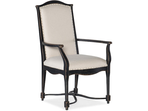 Hooker Furniture Casual Dining Ciao Bella Upholstered Back Arm Chair - 2 per carton/price ea