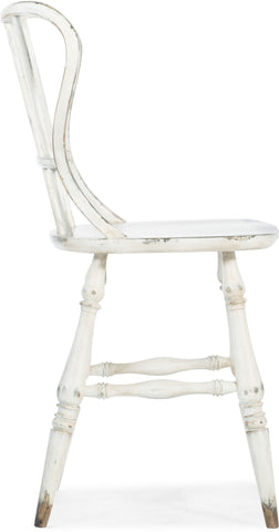 Hooker Furniture Casual Dining Ciao Bella Spindle Back Counter Stool-White