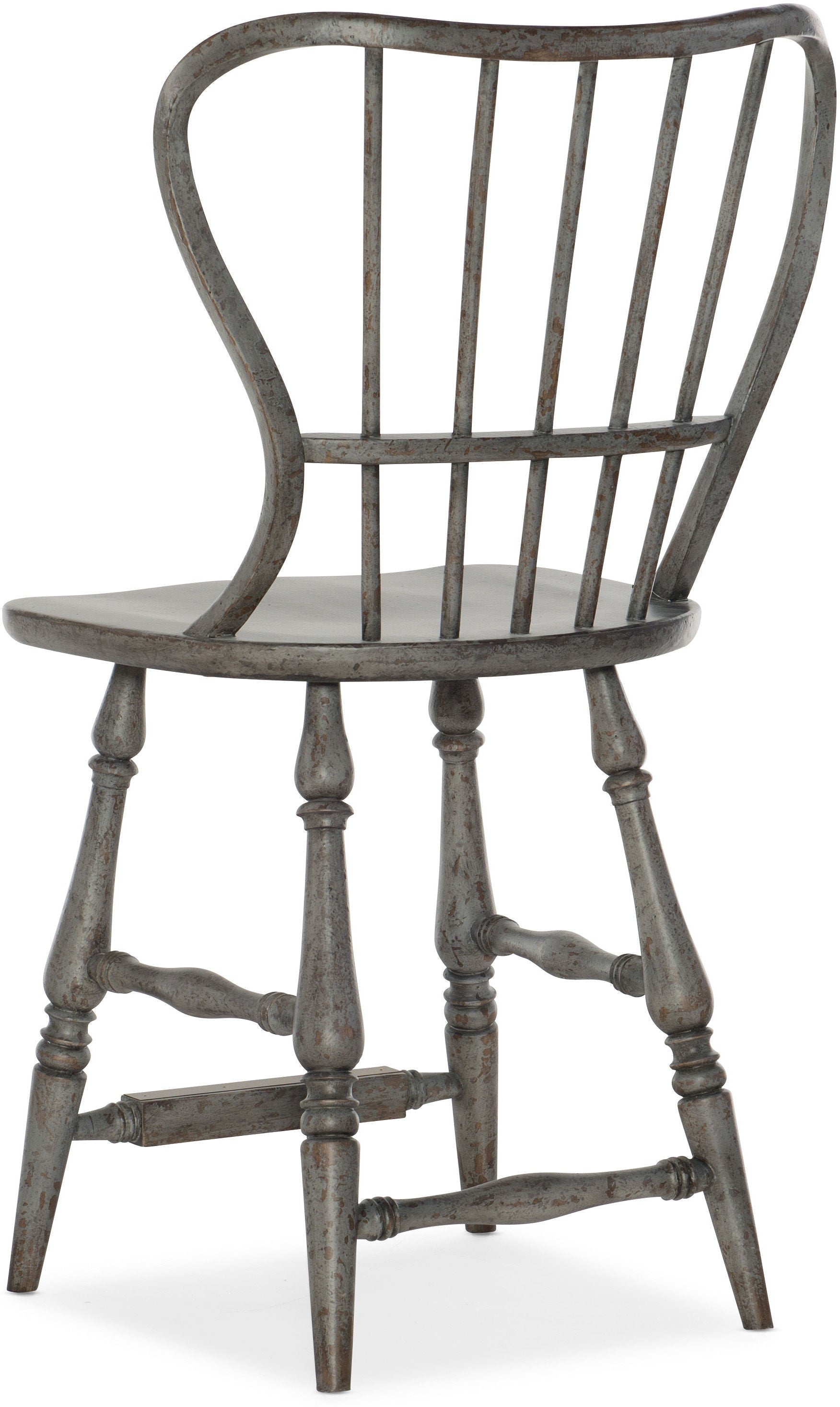 Hooker Furniture Casual Dining Ciao Bella Spindle Back Counter Stool-Speckled Gray