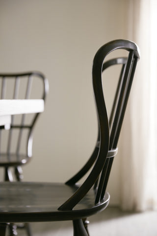 Hooker Furniture Casual Dining Ciao Bella Spindle Back Counter Stool-Black