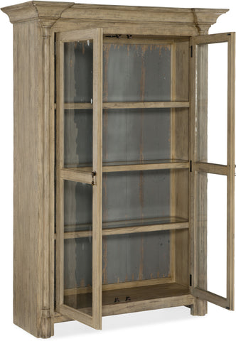 Hooker Furniture Casual Dining Ciao Bella Display Cabinet- Natural