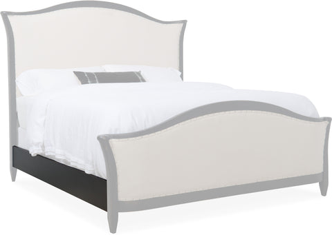 Hooker Furniture Bedroom Ciao Bella Cal King Upholstered Bed- Black
