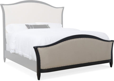 Hooker Furniture Bedroom Ciao Bella Cal King Upholstered Bed- Black