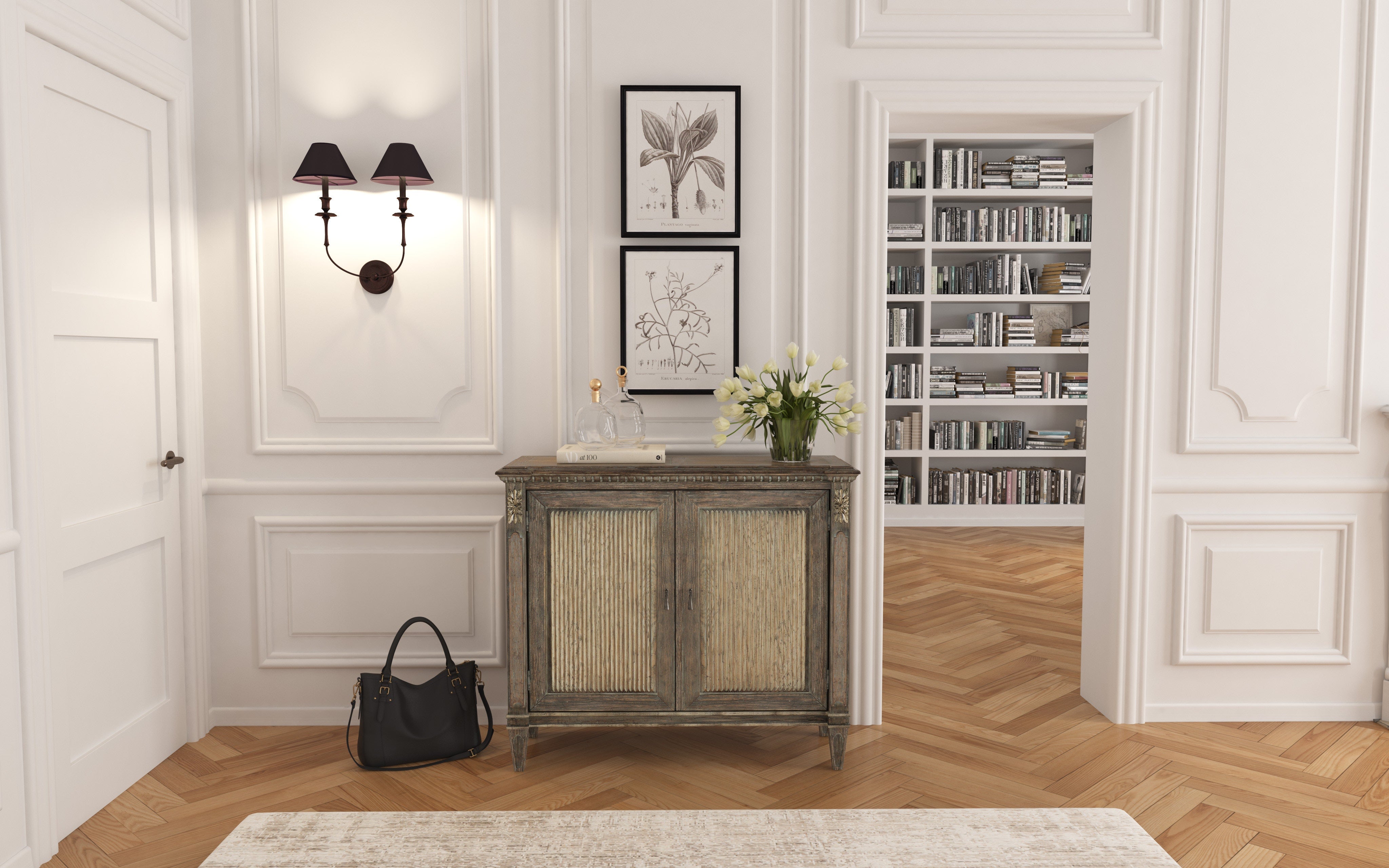 Hooker Furniture Living Room Sanctuary Madame Accent Chest