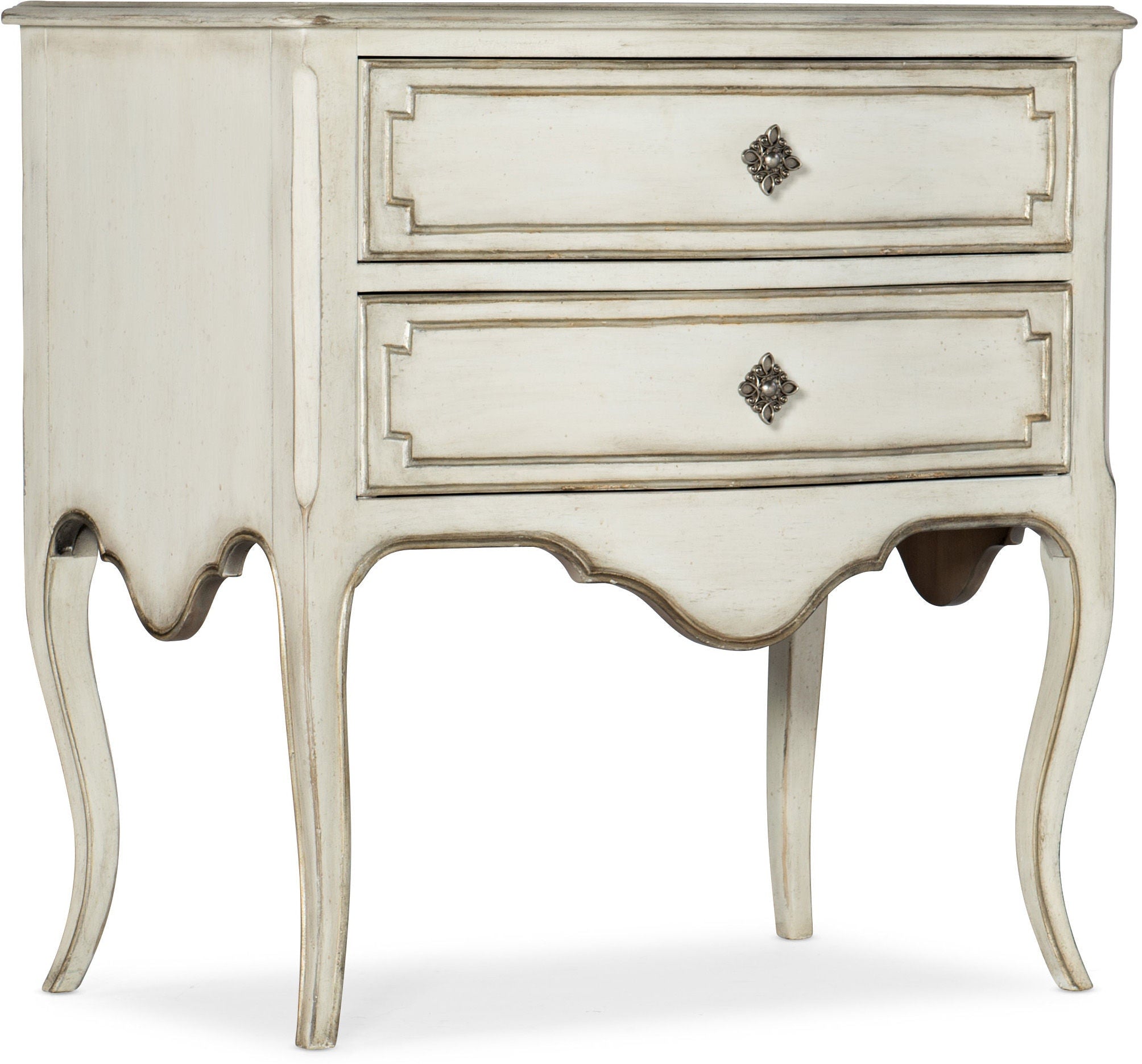 Hooker Furniture Bedroom Sanctuary Coco En Blanc Nightstand