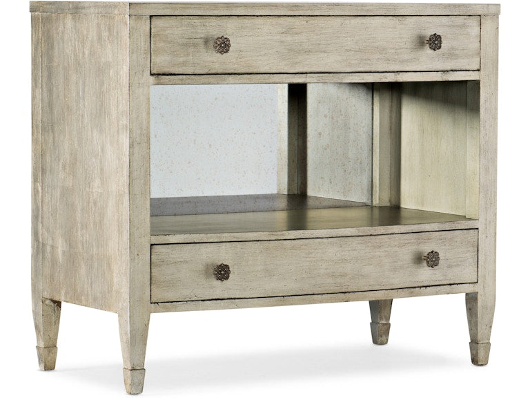 Hooker Furniture Bedroom Sanctuary Gemme Two Drawer Nightstand