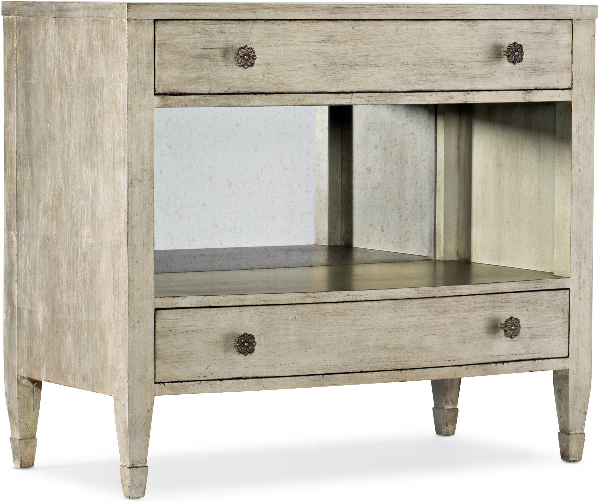 Hooker Furniture Bedroom Sanctuary Gemme Two Drawer Nightstand