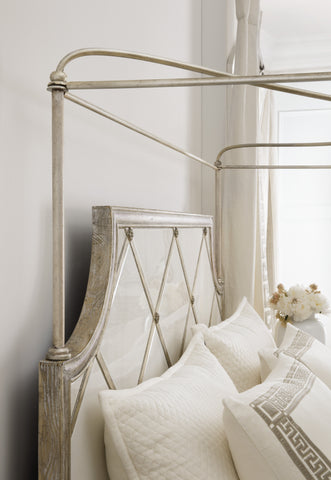 Hooker Furniture Bedroom Sanctuary Diamont Canopy King Panel Bed