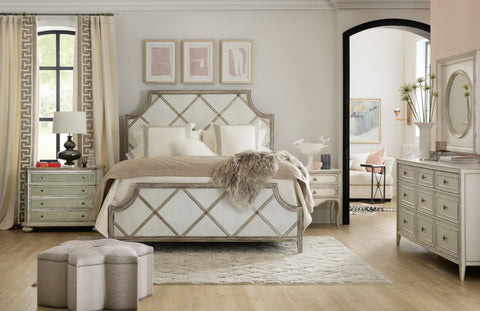 Hooker Furniture Bedroom Sanctuary Diamont King Panel Bed