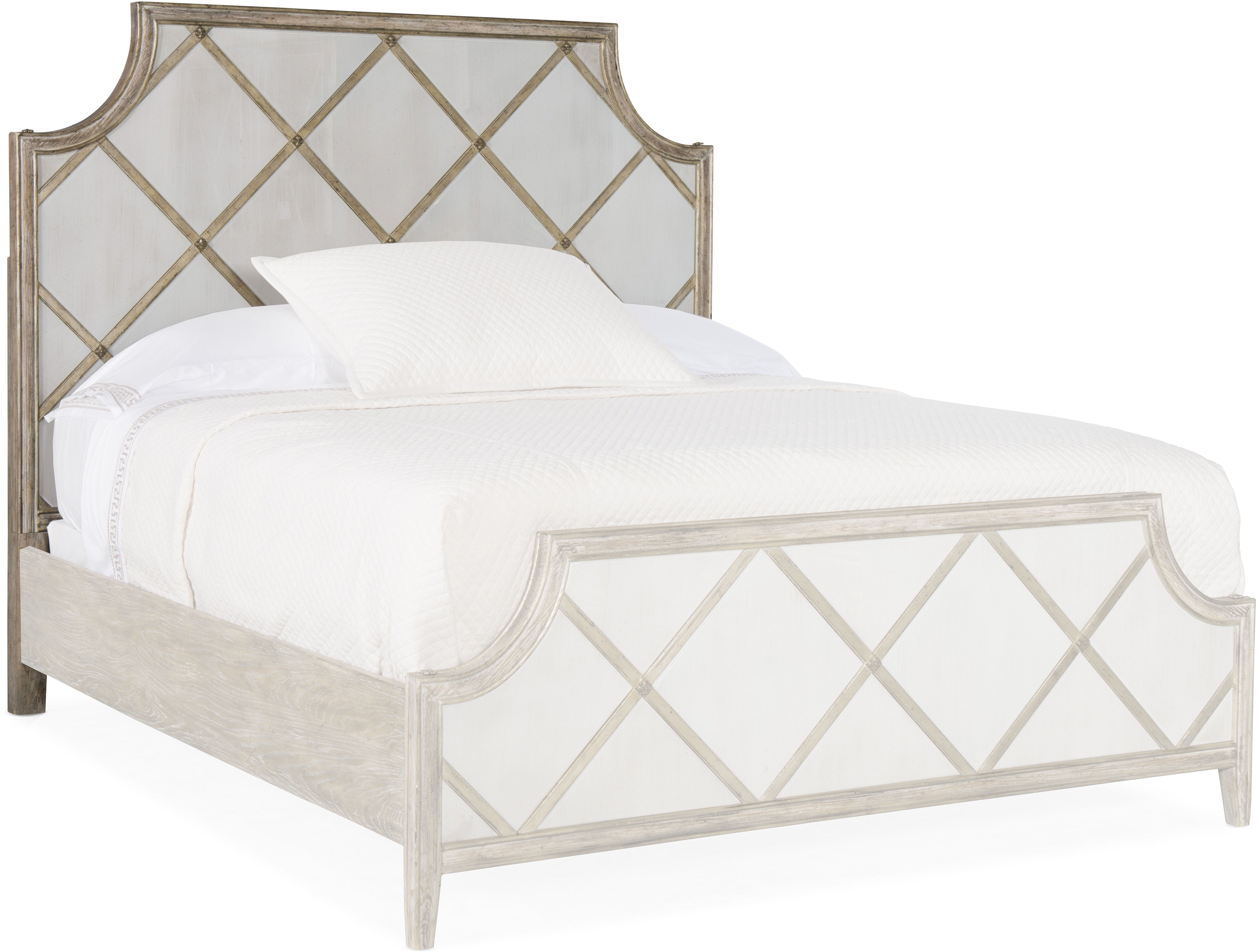Hooker Furniture Bedroom Sanctuary Diamont King Panel Bed