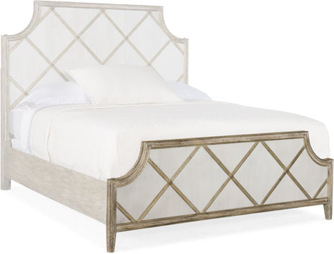 Hooker Furniture Bedroom Sanctuary Diamont King Panel Bed