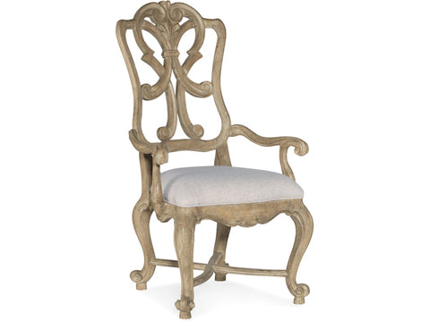 Hooker Furniture Casual Dining Castella Wood Back Arm Chair-2 per ctn/price ea