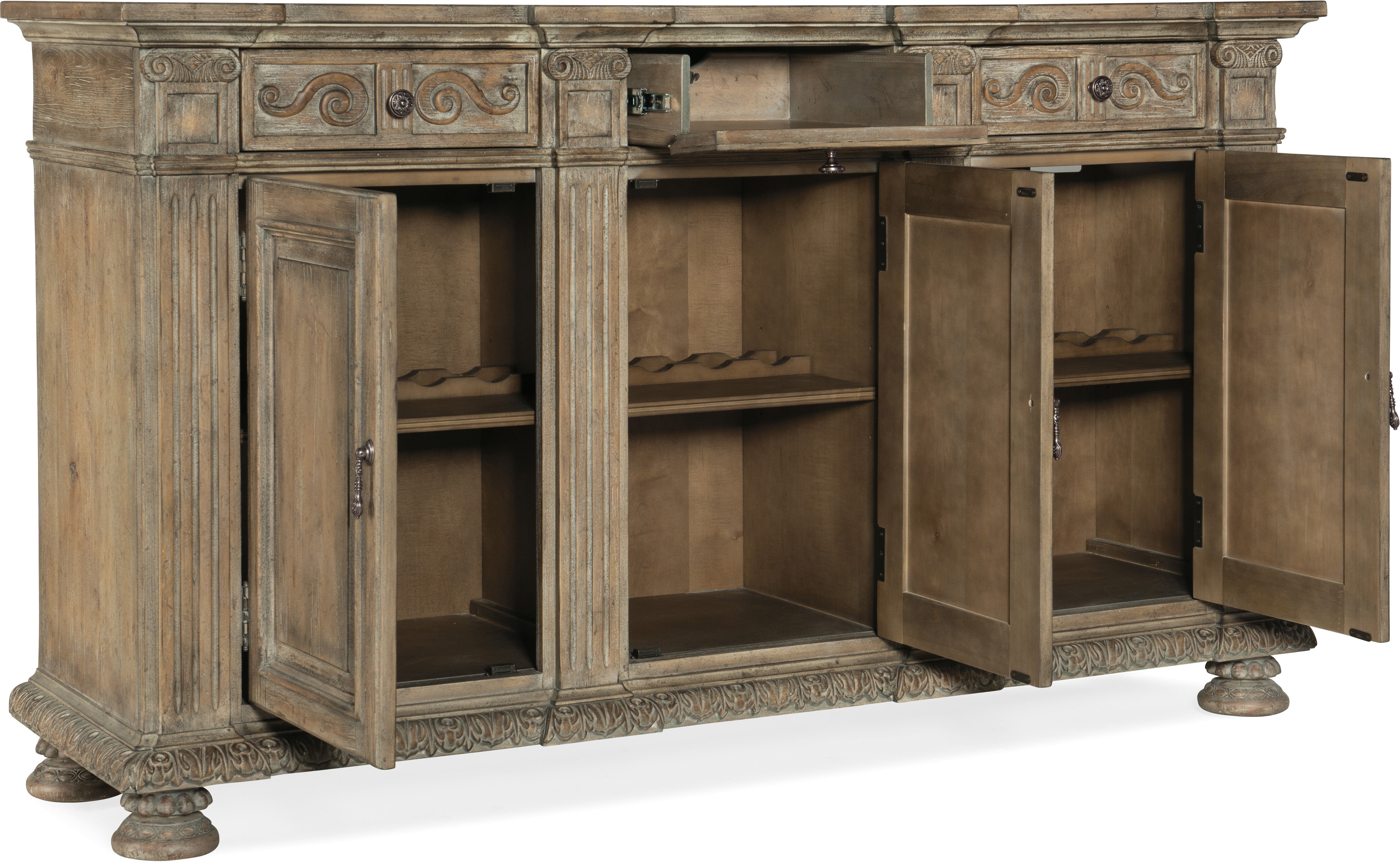 Hooker Furniture Living Room Castella 72in Credenza