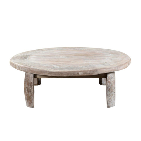 Classic Home Alta Wheel Coffee Table Bleached White Model 59011964