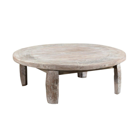 Classic Home Alta Wheel Coffee Table Bleached White Model 59011964