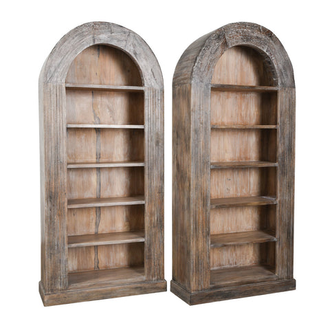 Classic Home 82" Tall Arch Bookcase Model 59026190