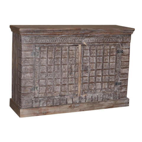 Classic Home Wd  Doub Door Cabinet With Iron Base Model 59026353