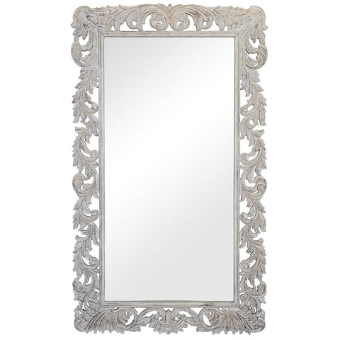 Classic Home Sophia Carved Mirror White Model 59060248