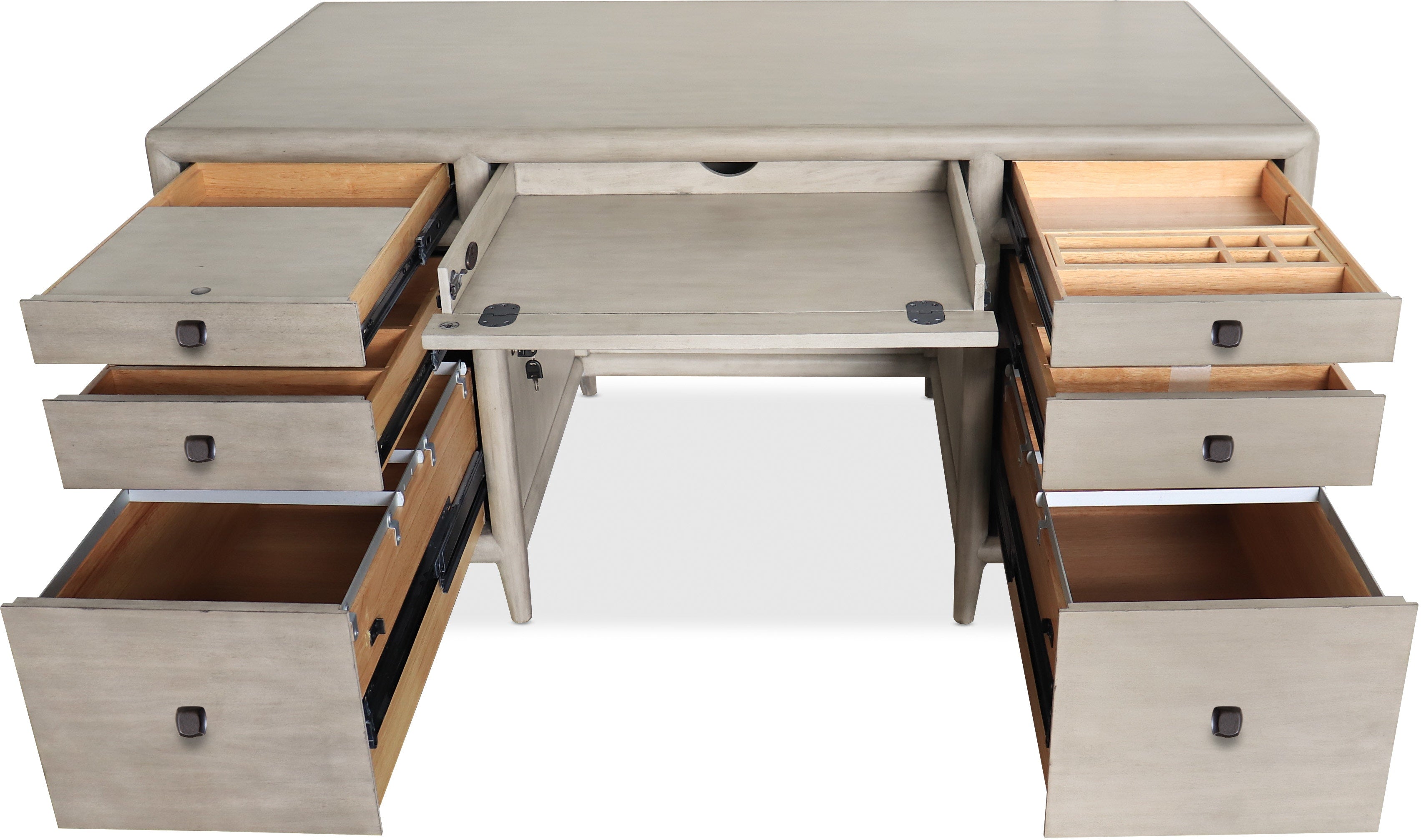 Hooker Furniture Home Office Burnham Junior Executive Desk