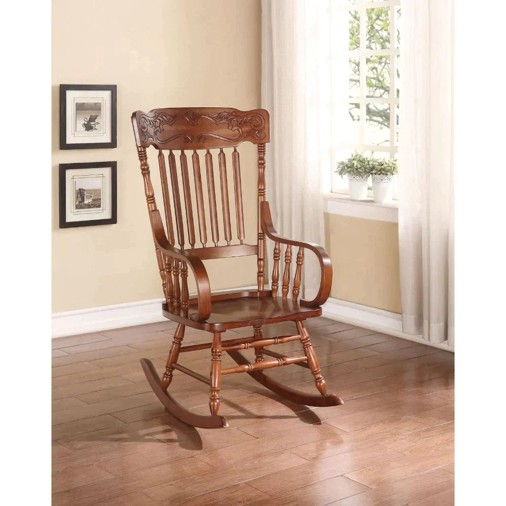 Kloris Tobacco Rocking Chair Model 59210 By ACME Furniture