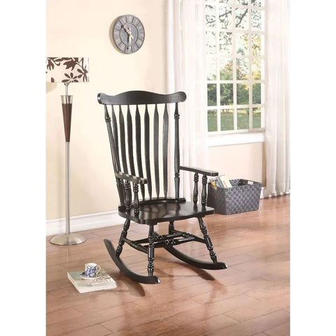 Kloris Black Rocking Chair Model 59211 By ACME Furniture