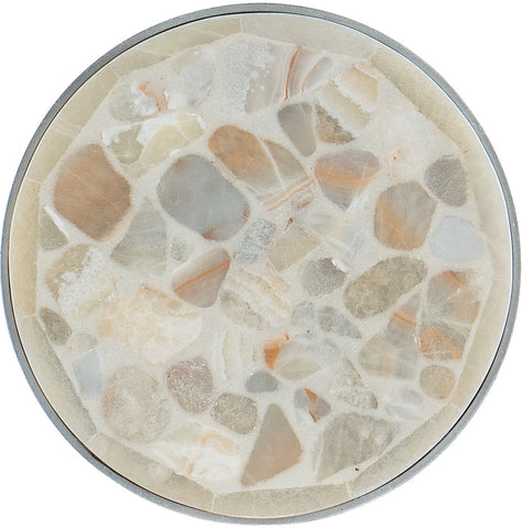 Hooker Furniture Living Room Melange Marin 36in Accent End Table