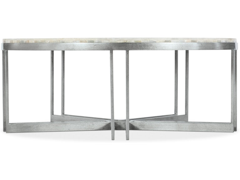 Hooker Furniture Living Room Melange Marin Round Cocktail Table